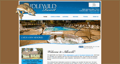 Desktop Screenshot of idlewildresort.com
